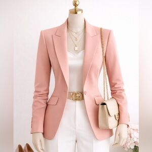 🌟BRAND NEW!! Polished, Express Blush Pink Women's Blazer